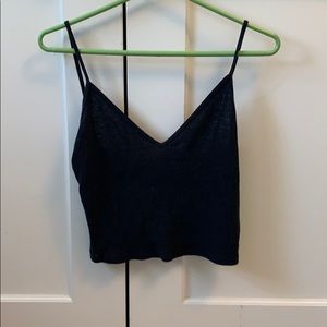 Dark navy blue tank top